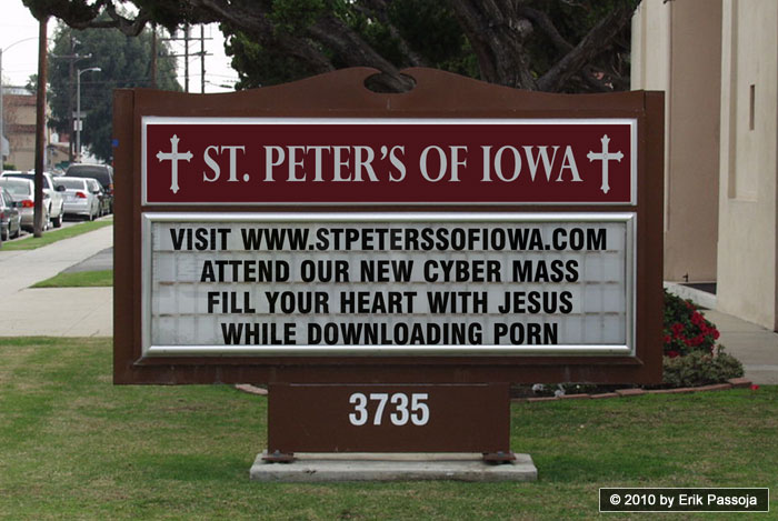 online church signs