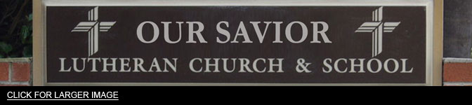 sunday worship church sign